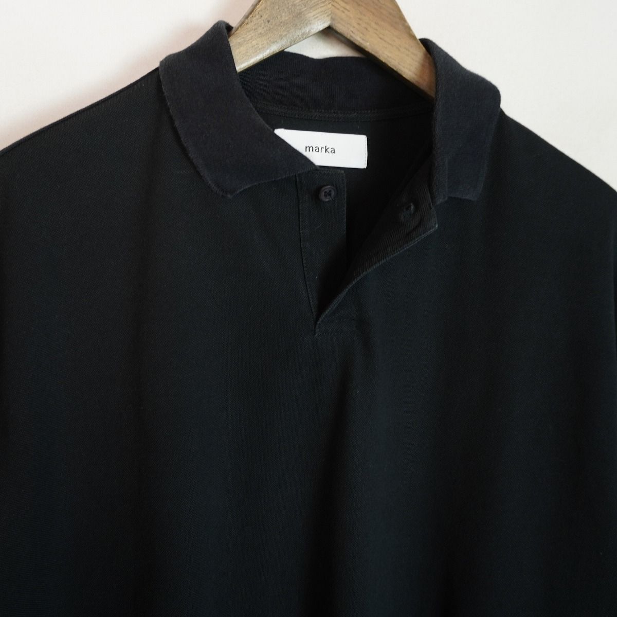 23SS marka マーカ 1B POLO ORGANIC COTTON HIGH TWISTED PIQUE ワン 