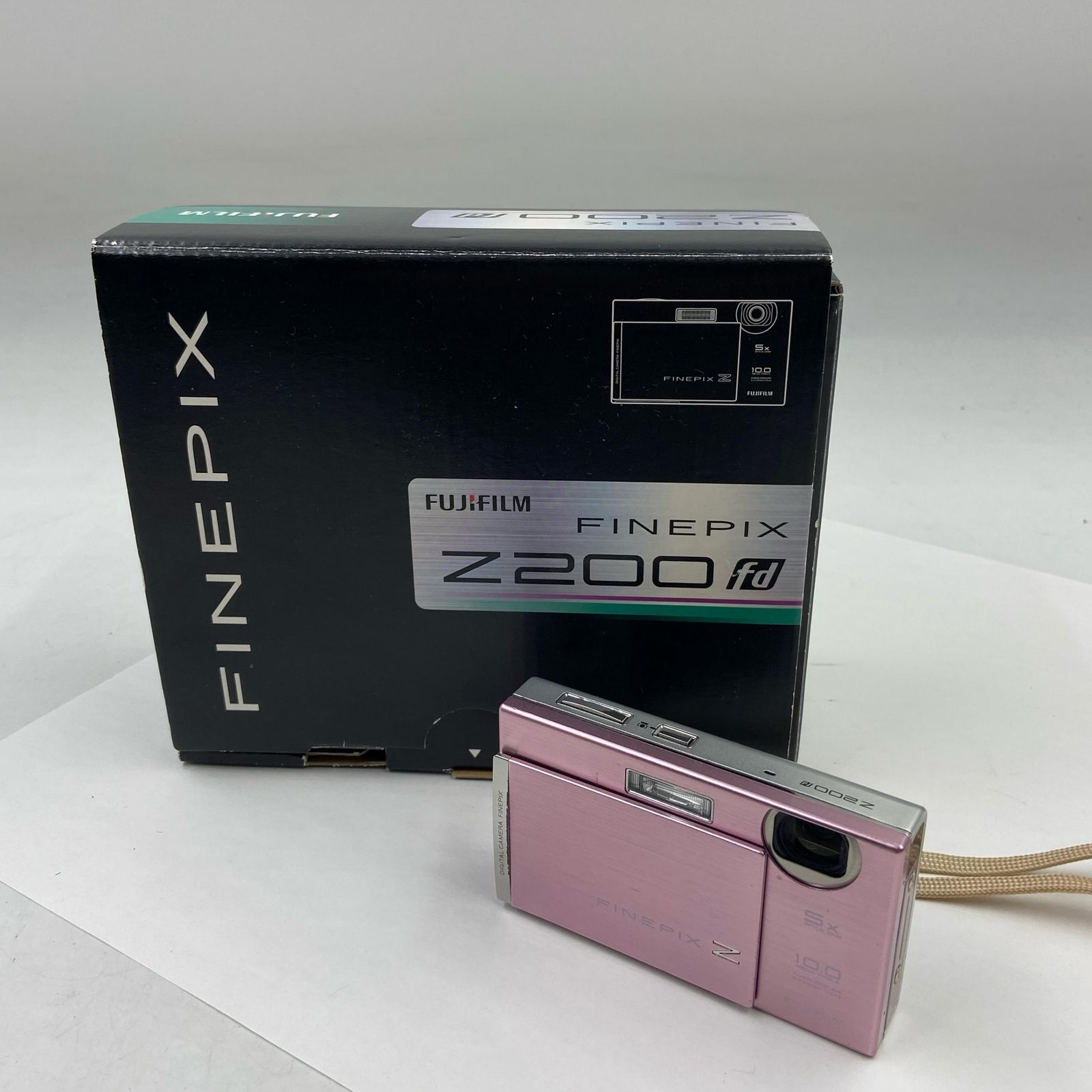 FUJIFILM 富士フイルム FINEPIX Z 5.9-29.5mm 1:3.8-4.8 Z200fd デジタルカメラ ピンク 中古【通⚪︎】