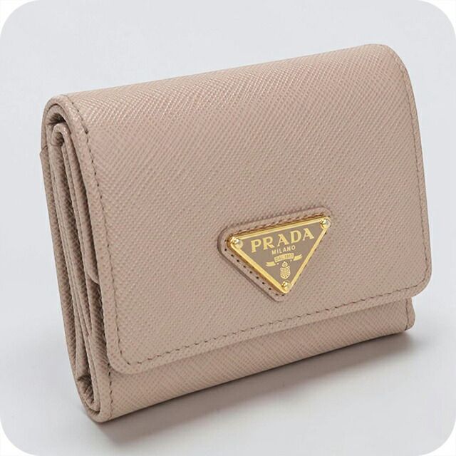 プラダ PRADA 財布 レディース 1MH043 サフィアーノトライアングル 財布