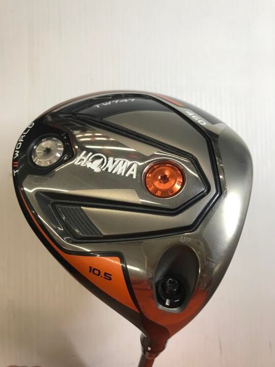 ホンマゴルフ　TOUR WORLD TW747 460　10.5度　VIZARD For TW747 50　Rフレックス　ドライバー　中古【最短即日発送】