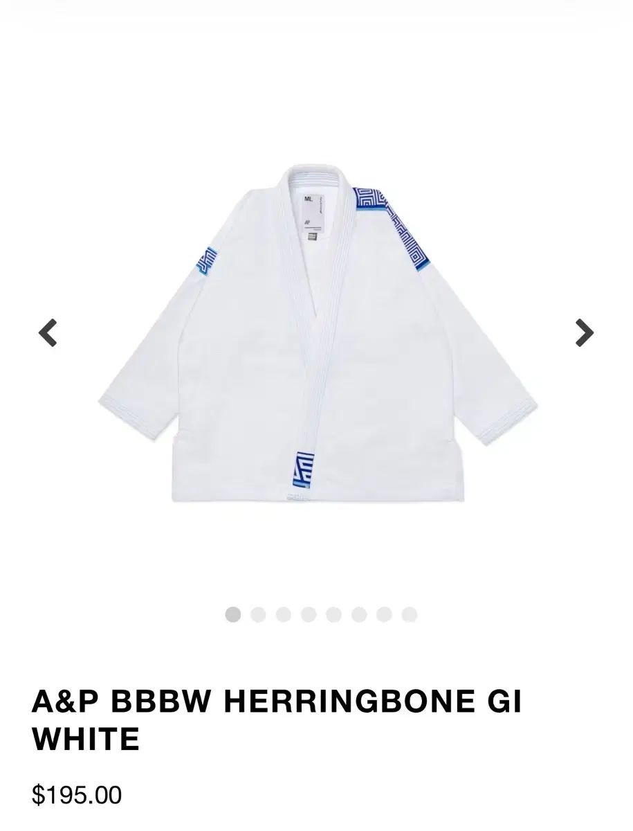 アルビノアンドプレト ヘリンボーン 柔術 Jiu-Jitsu 柔道着 A1L