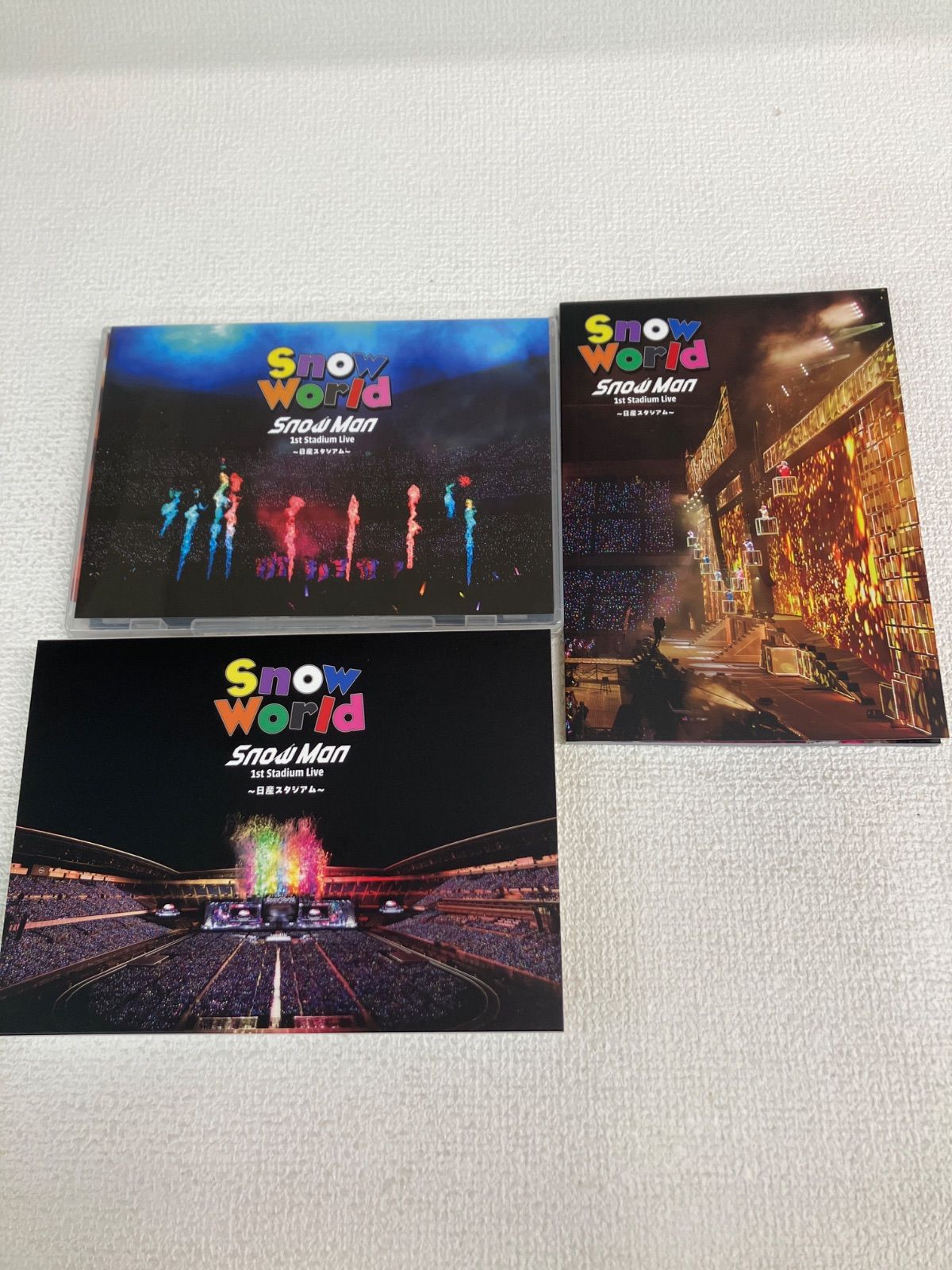 ☆【Blu-ray】Snow Man 1st Stadium Live Snow World ～日産スタジアム
