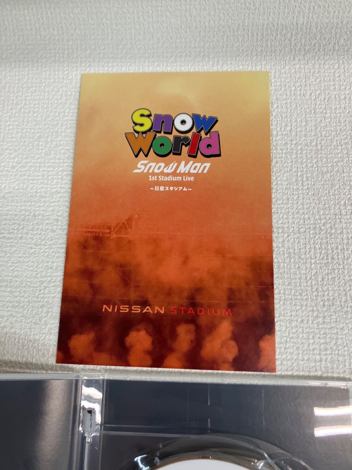 ☆【Blu-ray】Snow Man 1st Stadium Live Snow World ～日産スタジアム