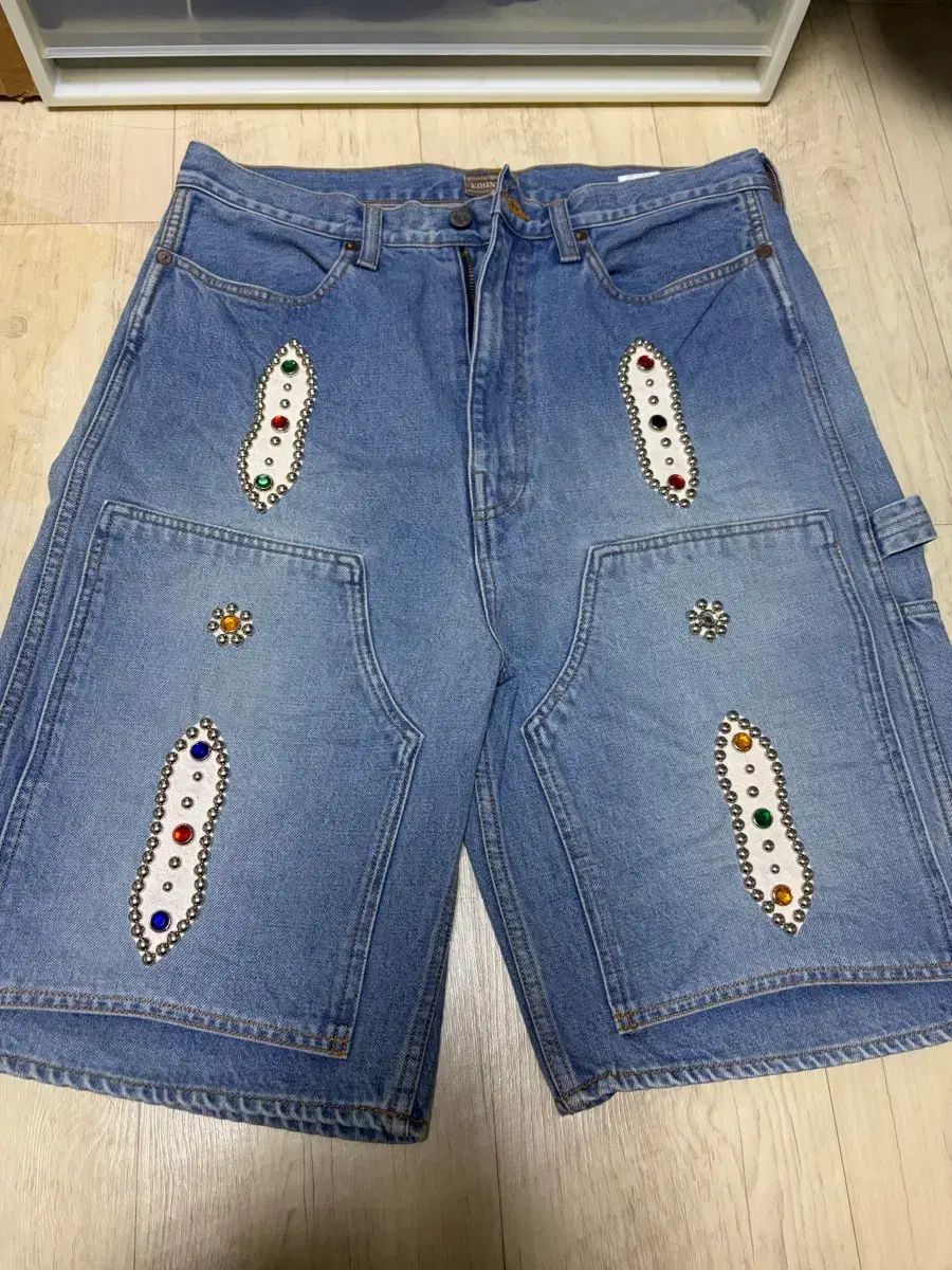 KAPITAL ジェムストーン ハーフパンツ 34 サイズ 新品