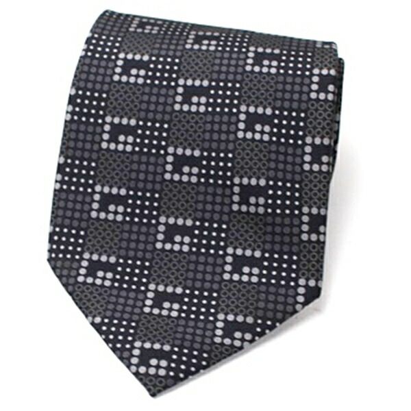 グッチ シルク ネクタイ ロゴ 中古 Aランク GUCCI メンズ ビジネス