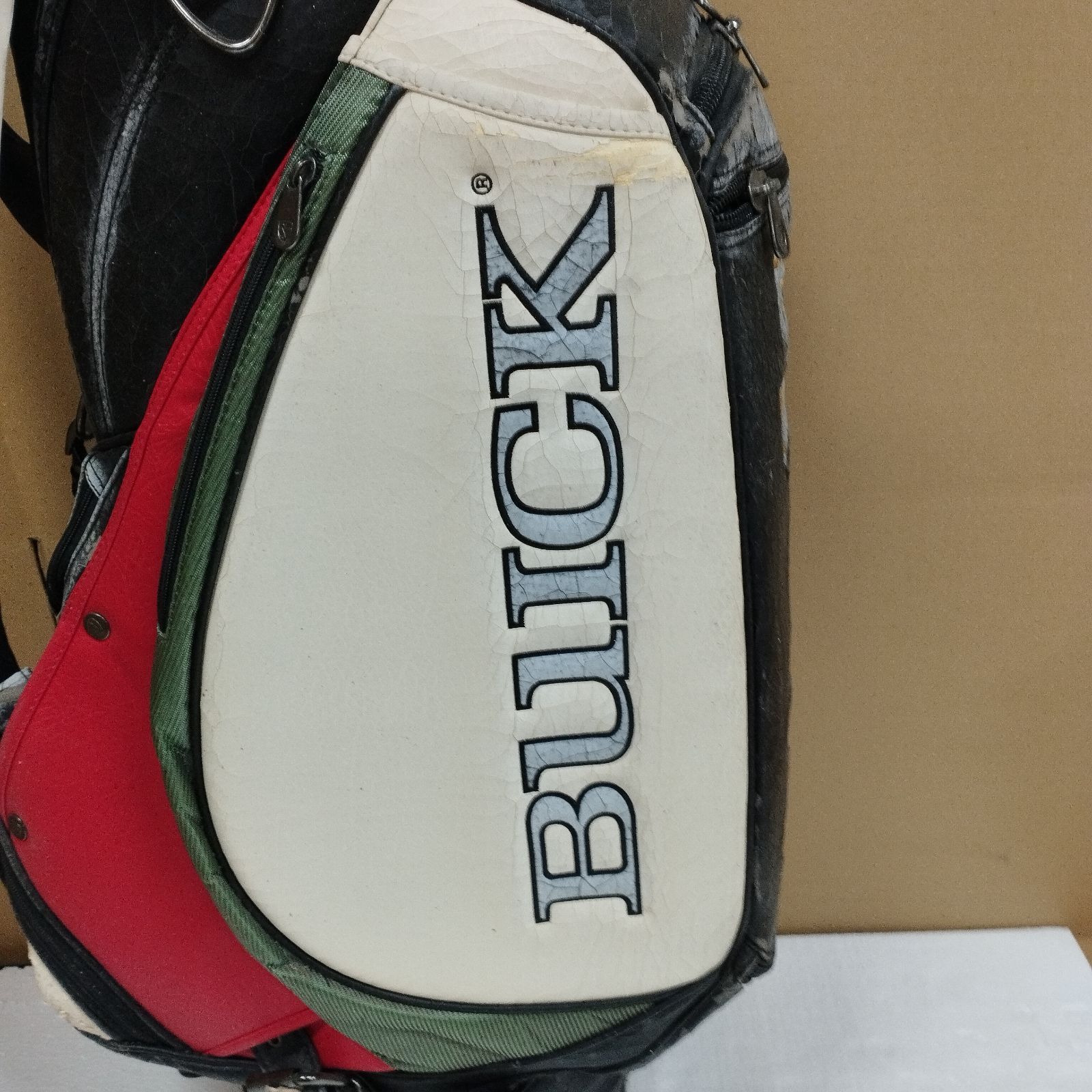 D11402】ジャンク品 ナイキ タイガーウッズ BUICK キャディバッグ