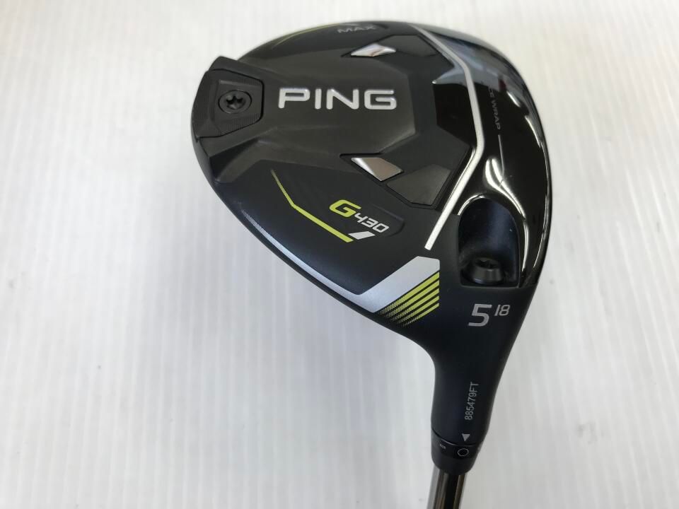 ピン　G430 MAX　18度　TOUR 2.0 CHROME 65　Sフレックス　フェアウェイウッド　中古　ゴルフドゥ！深谷店【最短即日発送】 26,494円