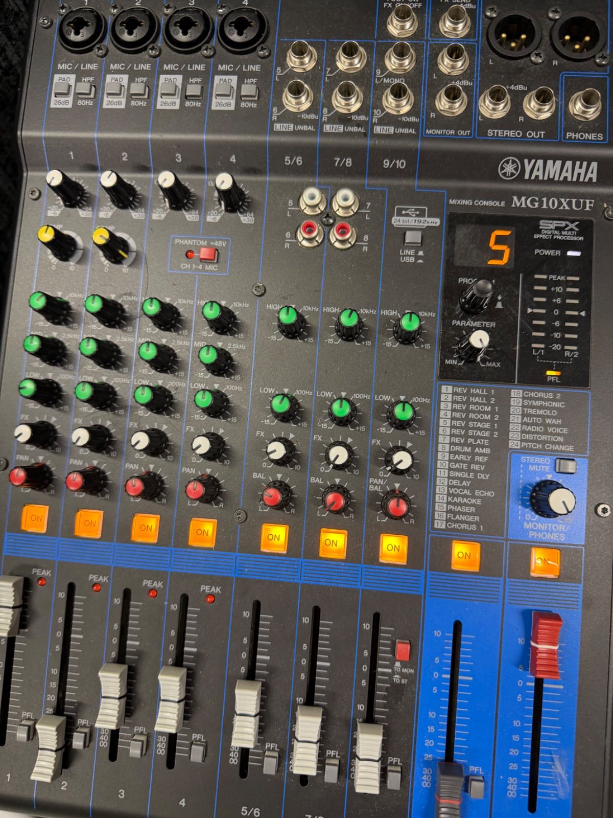 YAMAHA アナログミキサー MG10XUF - メルカリ