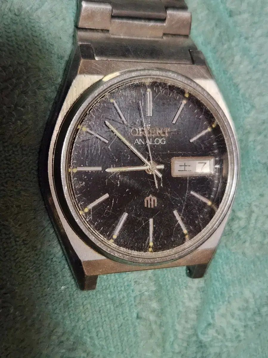 ORIENT オリエント 時計 黒色 アナログ メンズ