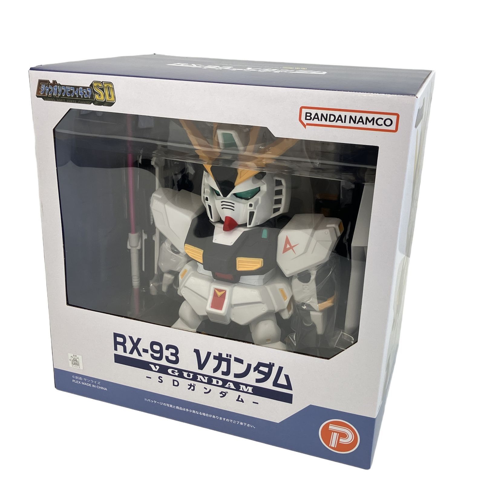 BANDAI NAMCO バンダイナムコ RX-93 Vガンダム ジャンボソフビフィギュアSD SDガンダム 未使用 未開封 Z11276408