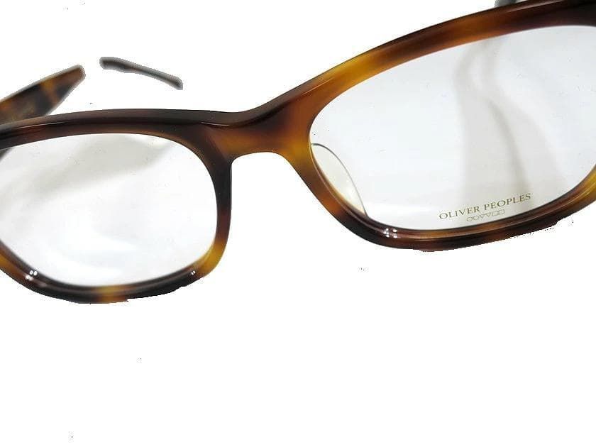 OLIVER PEOPLES オリバーピープルズ 日本製 DENTON スクエア 彫金 