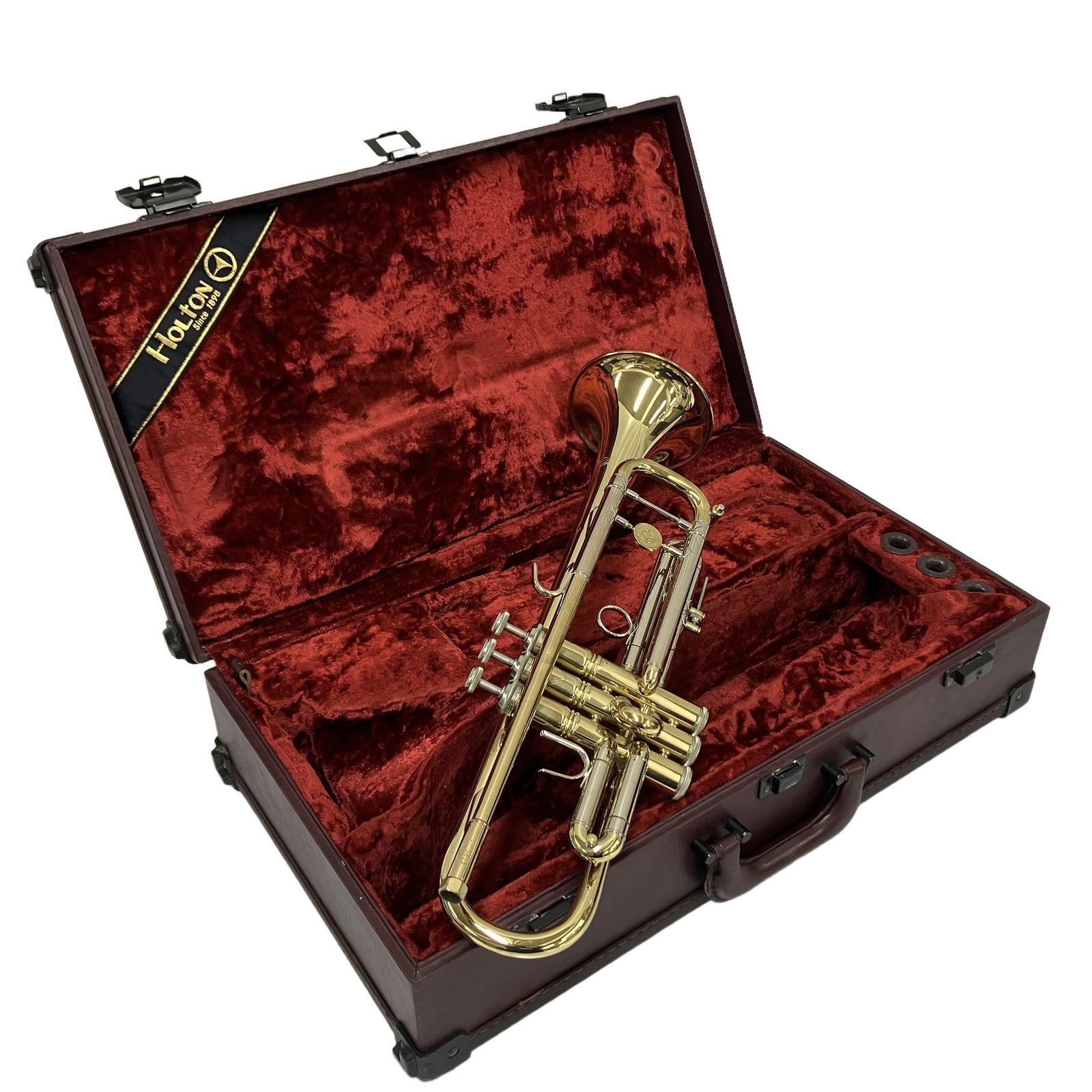 HOLTON T101GL トランペット 楽器 ゴールドブラス ラッカー仕上げ ハードケース付 中古 T11272212