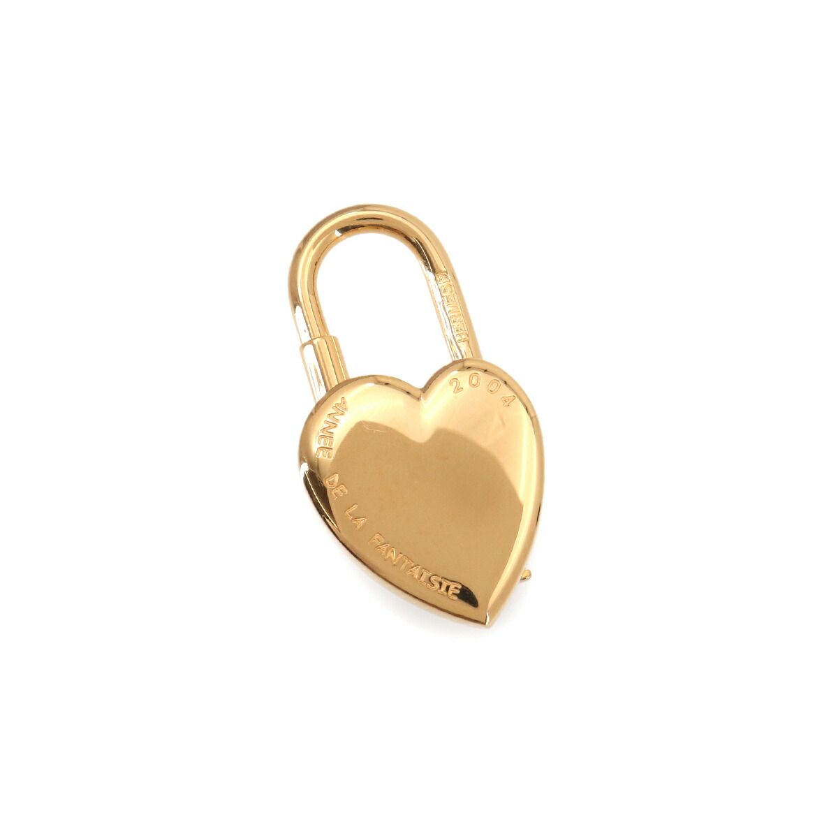 新品同様 エルメス HERMES カデナ チャーム VIVE LIDEE Heart ハート