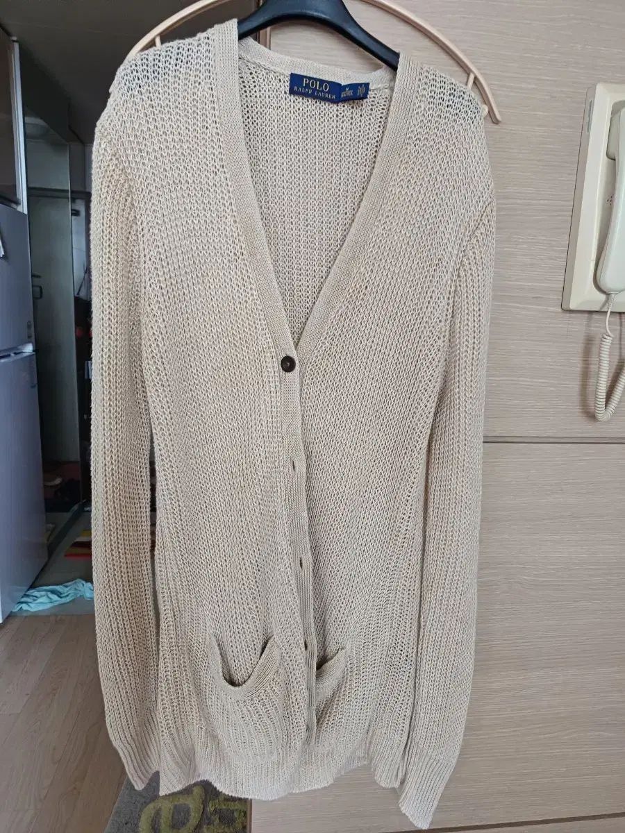 ポロ ラルフローレン ニット カーディガン ベージュ