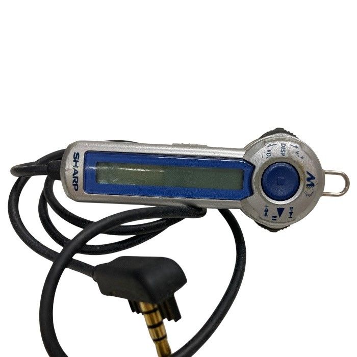 SHARP/シャープ/ポータブルMDプレーヤー/MP-ST531-A/ブルー/動作確認済