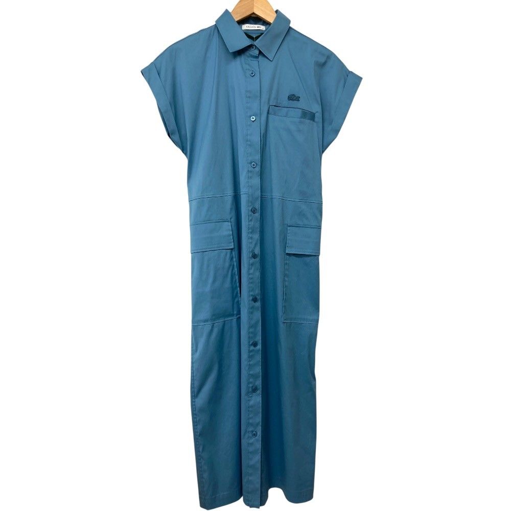 LACOSTE/ラコステ/キモノスリーブシャツドレス/サイズ34/レディース/RS1498