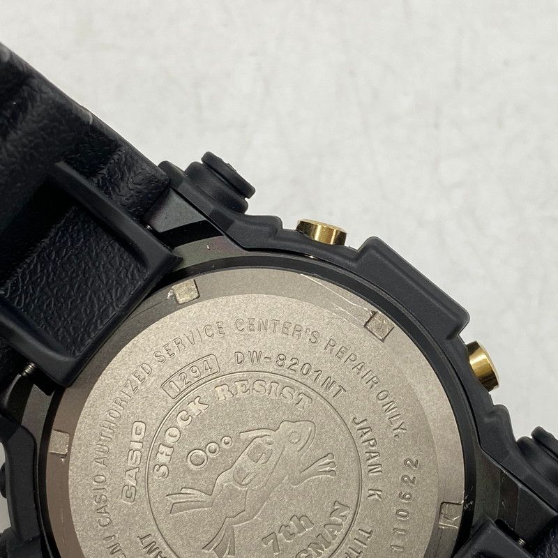 中古品】 G-SHOCK ジーショック DW-8201NT-1JR 7TH ANNIVERSARY MODEL