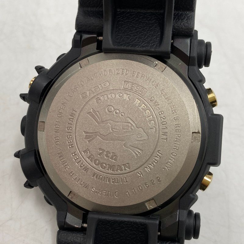 中古品】 G-SHOCK ジーショック DW-8201NT-1JR 7TH ANNIVERSARY MODEL