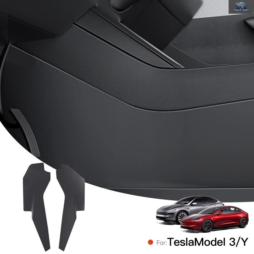 YZ テスラ モデル 3/Y/YL ハイランド ジュニパー 2026 TPE センターコントロール サイド アンチキックパッド 防汚プロテクター
