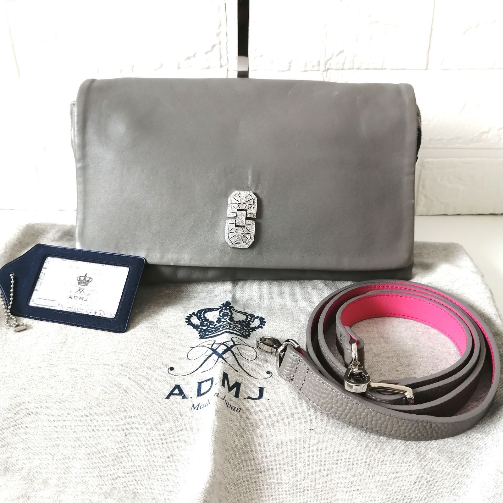 ✨ADMJ✨ エーディーエムジェイ 2wayバッグ ショルダーバッグ クラッチ