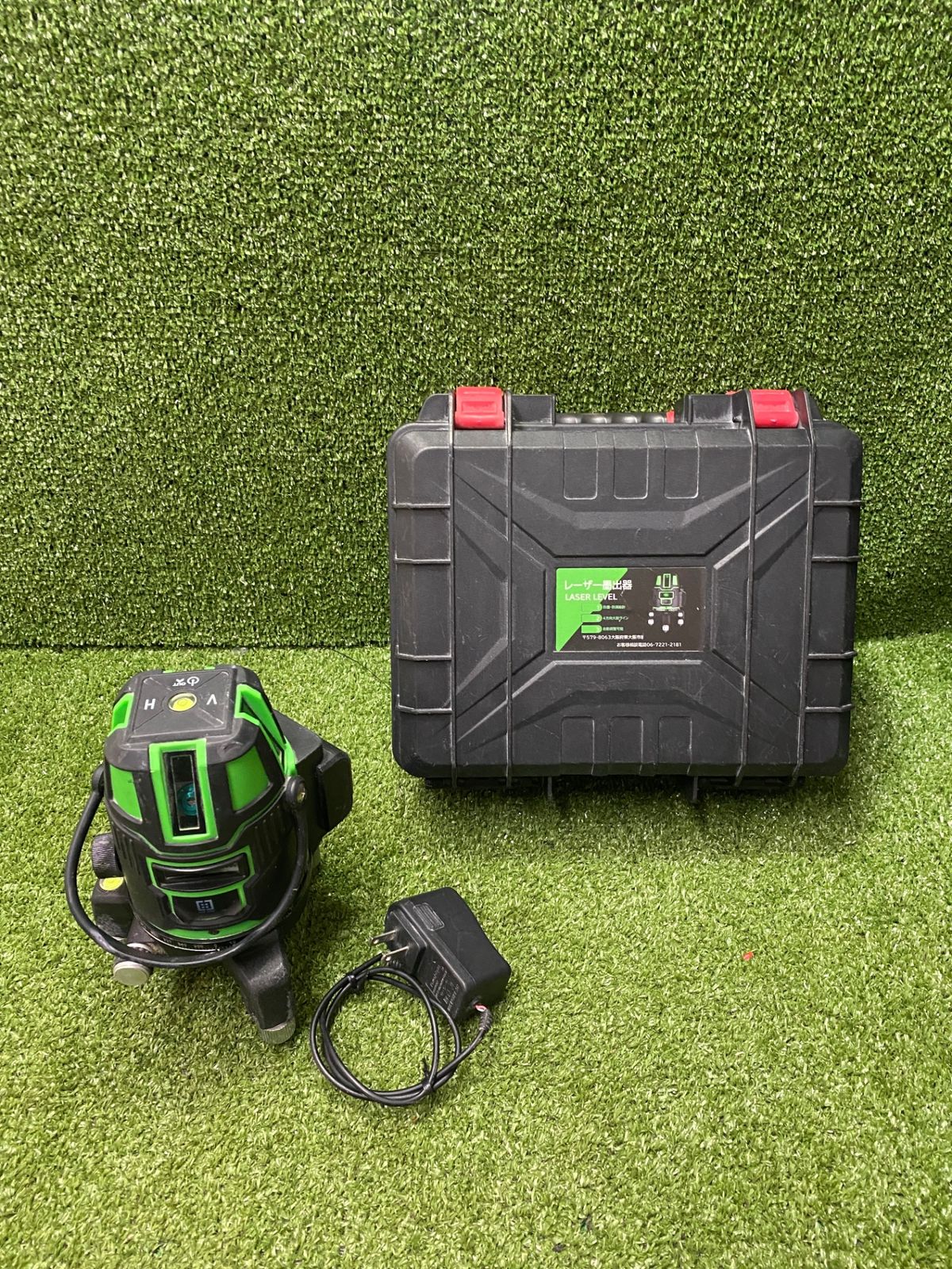【中古品】【0902】5ライングリーンレーザー墨出器　IT6PML2XEJLG