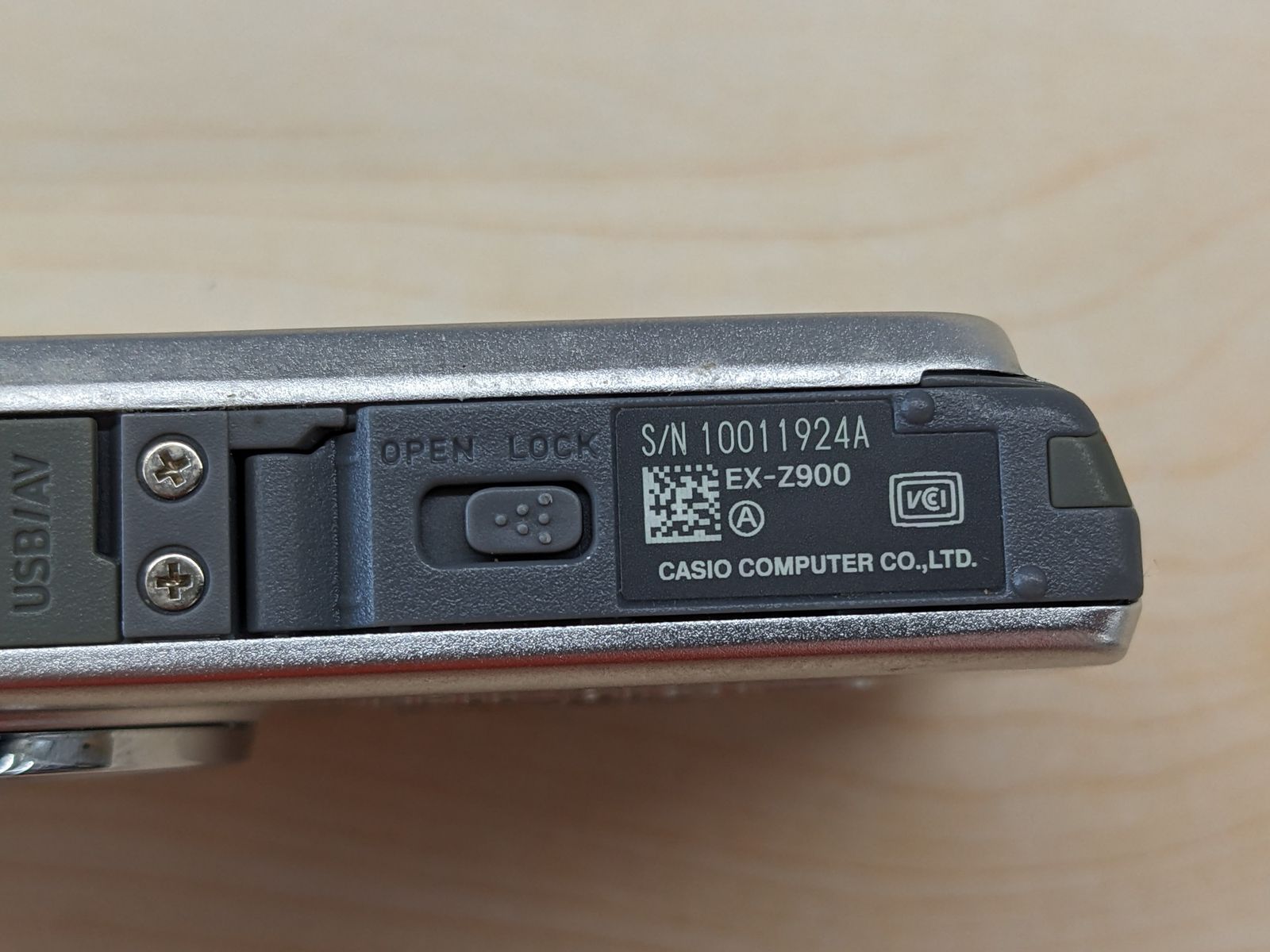 ジャンク◇動作未確認 CASIO EXILIM EX-Z900 シルバー - メルカリ