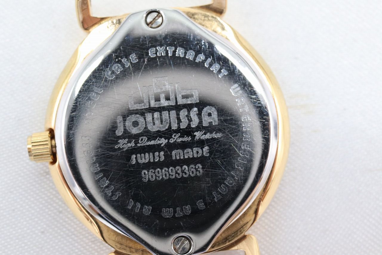 W304-195】動作品 電池交換済 Jowissa ジョウィサ SWISS MADE 2針 