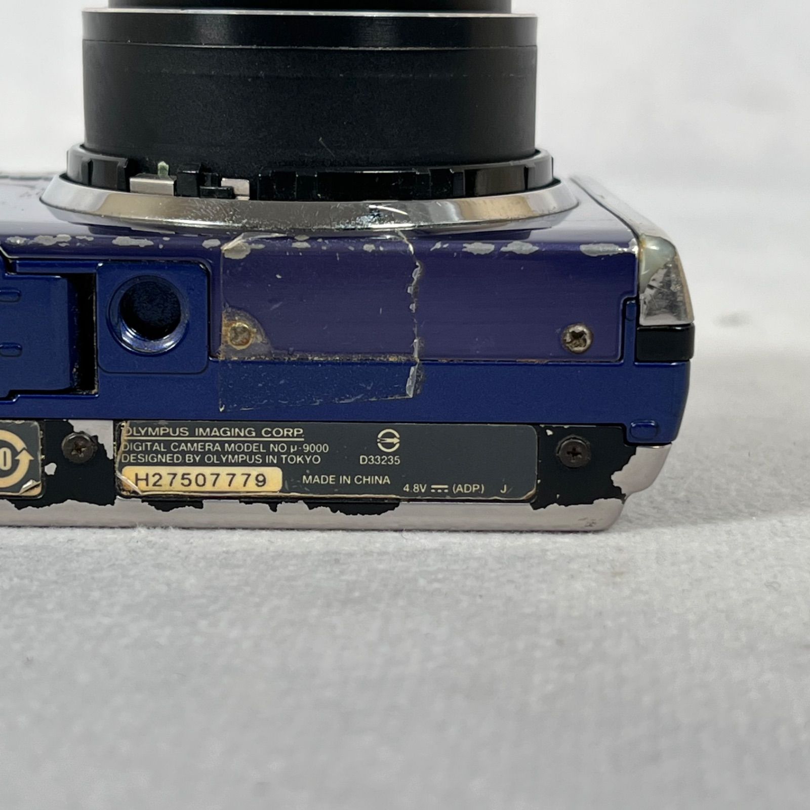 管2605-329】OLYMPUS オリンパス μ-9000 バッテリー欠品 コンパクト