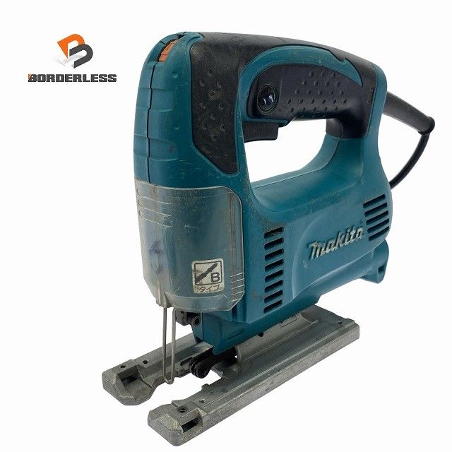 ☆中古品☆makita マキタ 100V ジグソー 4327 コード式 電気のこぎり 電気ノコギリ 電動のこぎり 電動ノコギリ 木工用 切断機129118