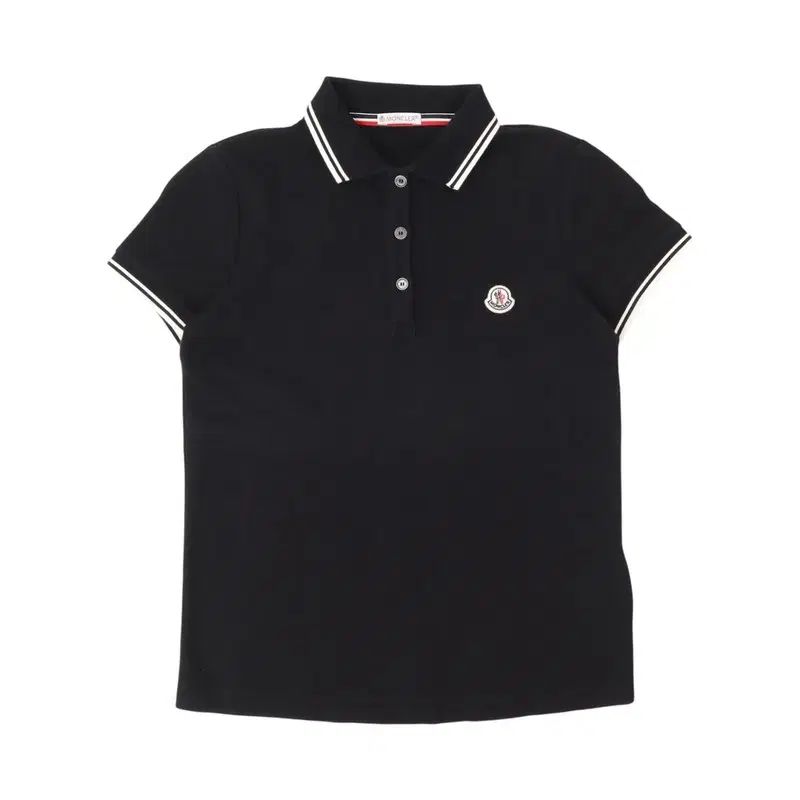 MONCLER モンクレール ワッペン ロゴ コットン ピケ カラ Tシャツ