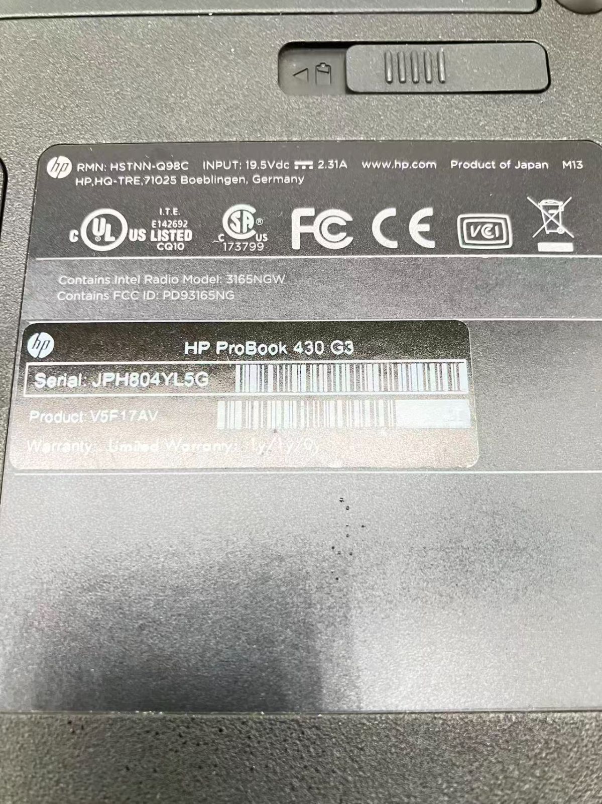HP ProBook 430 G3 i3 ジャンク BIOS可 - メルカリ