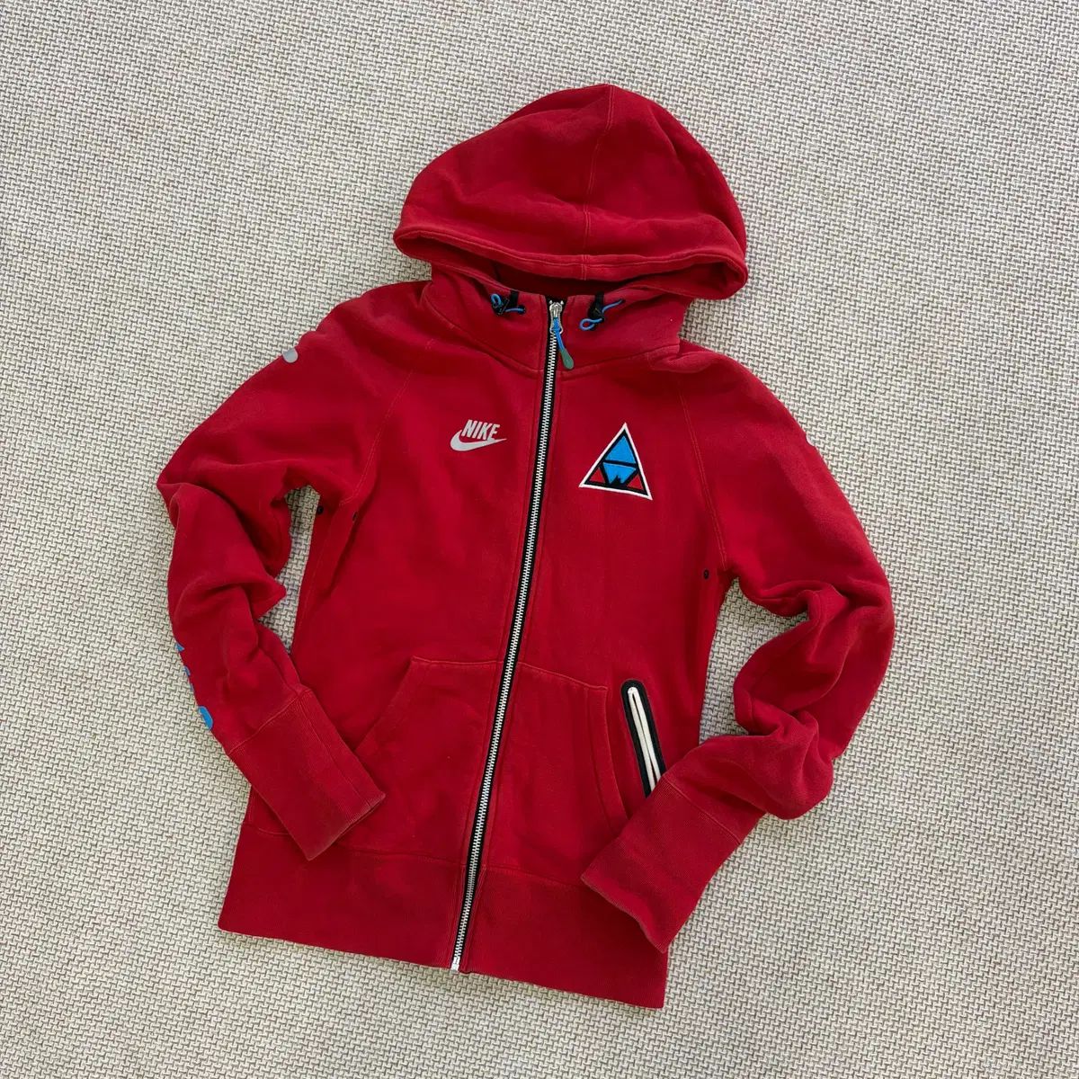 M NIKE フードジップアップ 0601D1