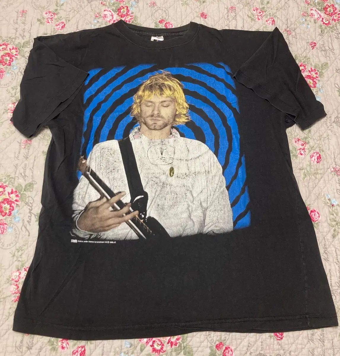 ヴィンテージ Kurt Cobain Reading 半袖 Tシャツ XL
