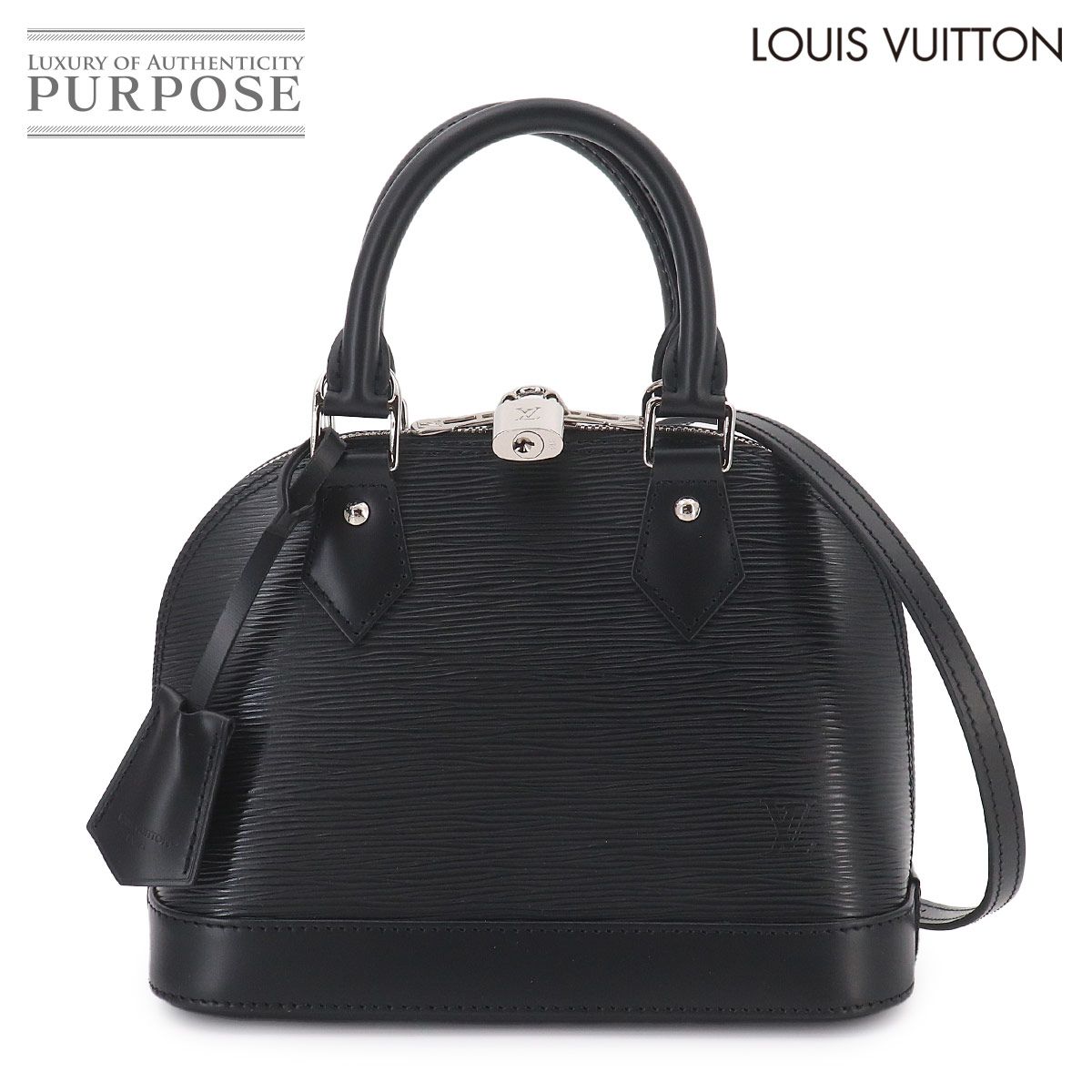 未使用 展示品 ルイ ヴィトン LOUIS VUITTON エピ アルマ BB 2way ハンド ショルダー バッグ レザー ノワール M24645 90325437