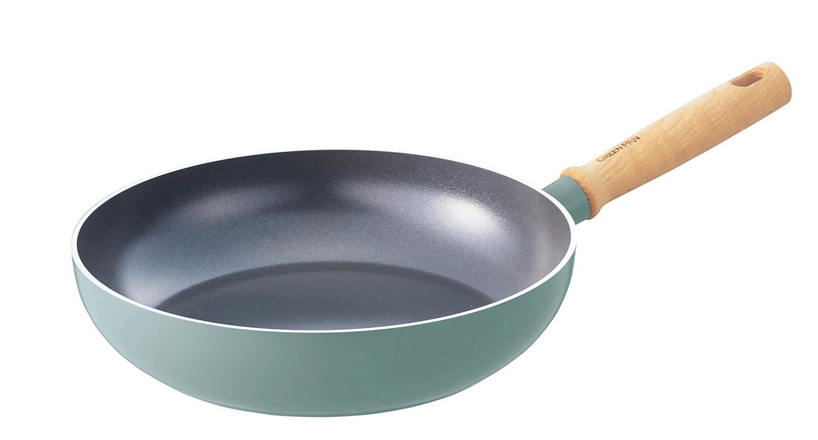 グリーンパン GREENPAN フライパン 26cm IH ガス 対応 有害物質不使用 PFASフリー セラミックコーティング 【メイフラワー】 こびりつきにくい 汚れが落としやすい 少し深め 天然木ハンドル CC001898-001″mn f5a49a66