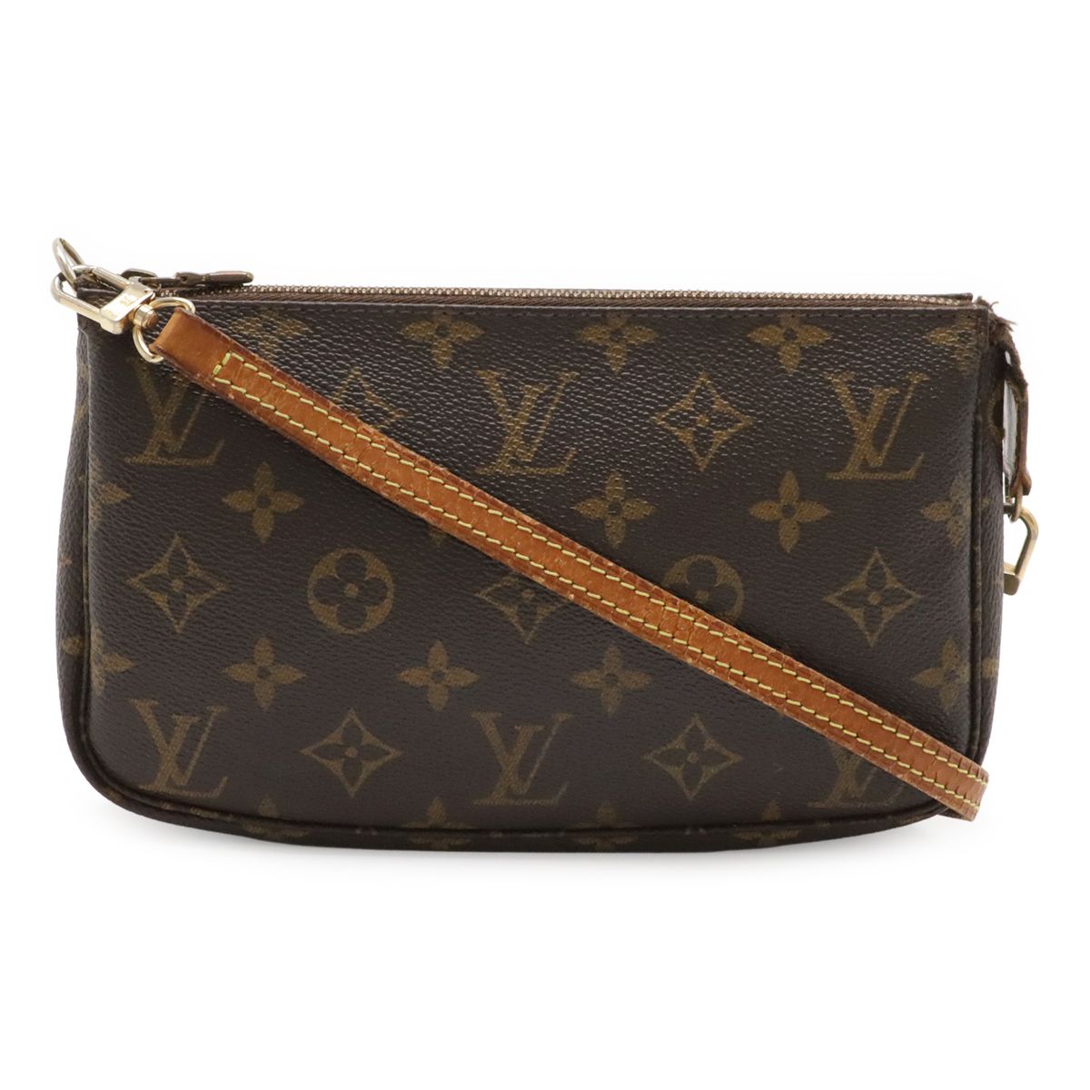 LOUIS VUITTON ルイ ヴィトン モノグラム ポシェット アクセソワール ショルダーバッグ ポシェット 2WAY ポーチ ハンドストラップ欠品 M51980
