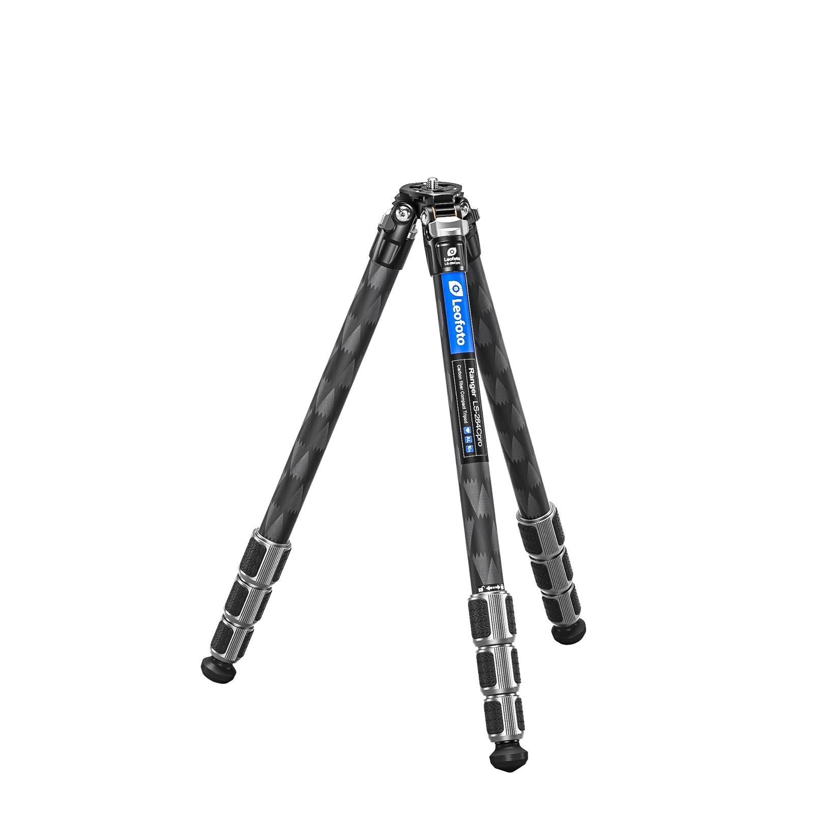 Leofoto レオフォト LS-284Cpro カーボン三脚単品 ［レンジャーシリーズ 最大脚径28mm 4段 3/8、1/4インチ対応］