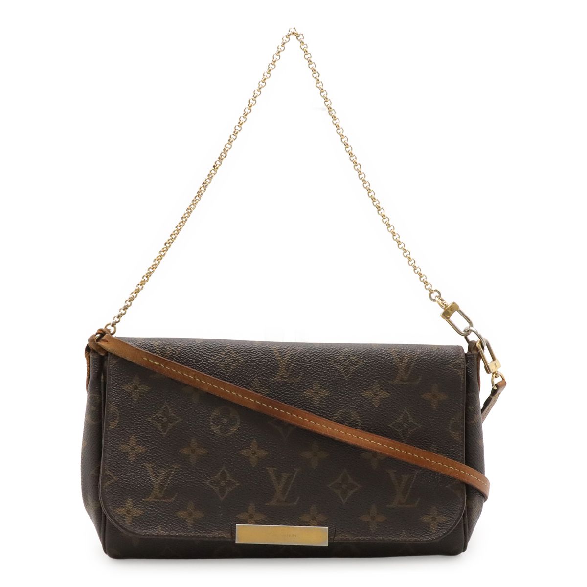 LOUIS VUITTON フェイボリットMMショルダーバッグ 2way 美品 LOUIS VUITTON ルイ ヴィトン モノグラム フェイボリットMM ショルダー