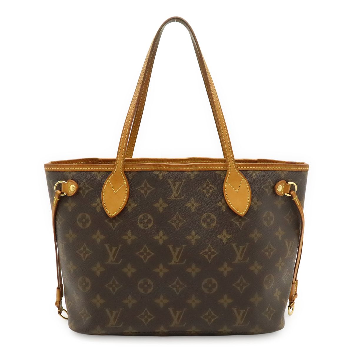 LOUIS VUITTON ルイ ヴィトン モノグラム ネヴァーフルPM トートバッグ ショルダーバッグ ショルダートート セミショルダー 肩掛け M40155