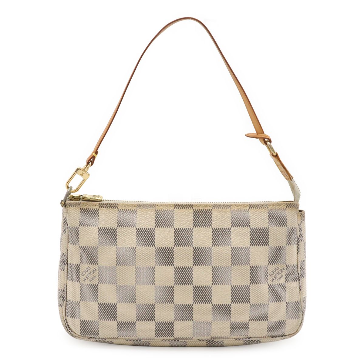 LOUIS VUITTON ルイ ヴィトン ダミエアズール ポシェット アクセソワール アクセサリーポーチ パーティーバッグ N41207