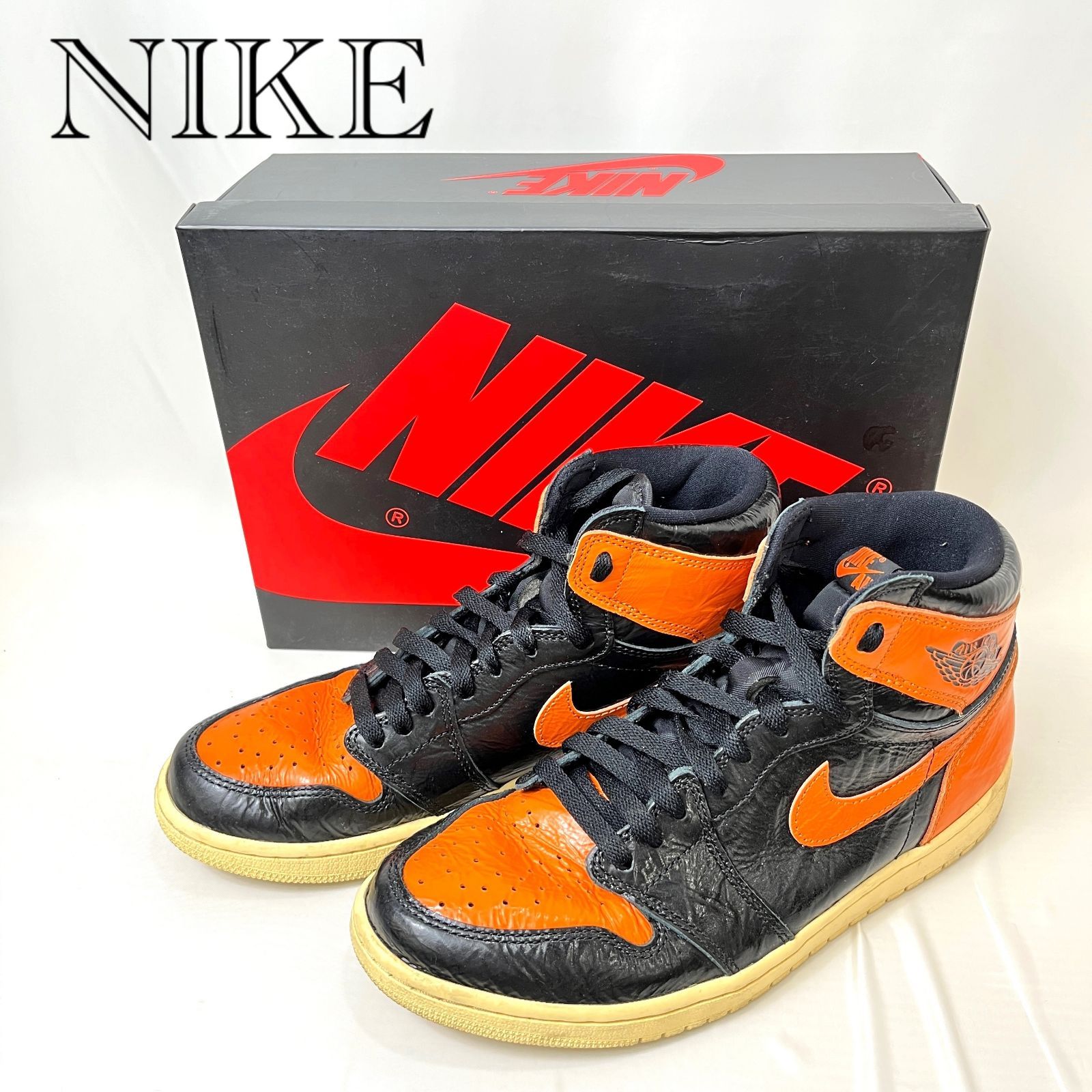 NIKE ナイキ Air Jordan 1 High Shattered Backboard 3.0 27.0cm 