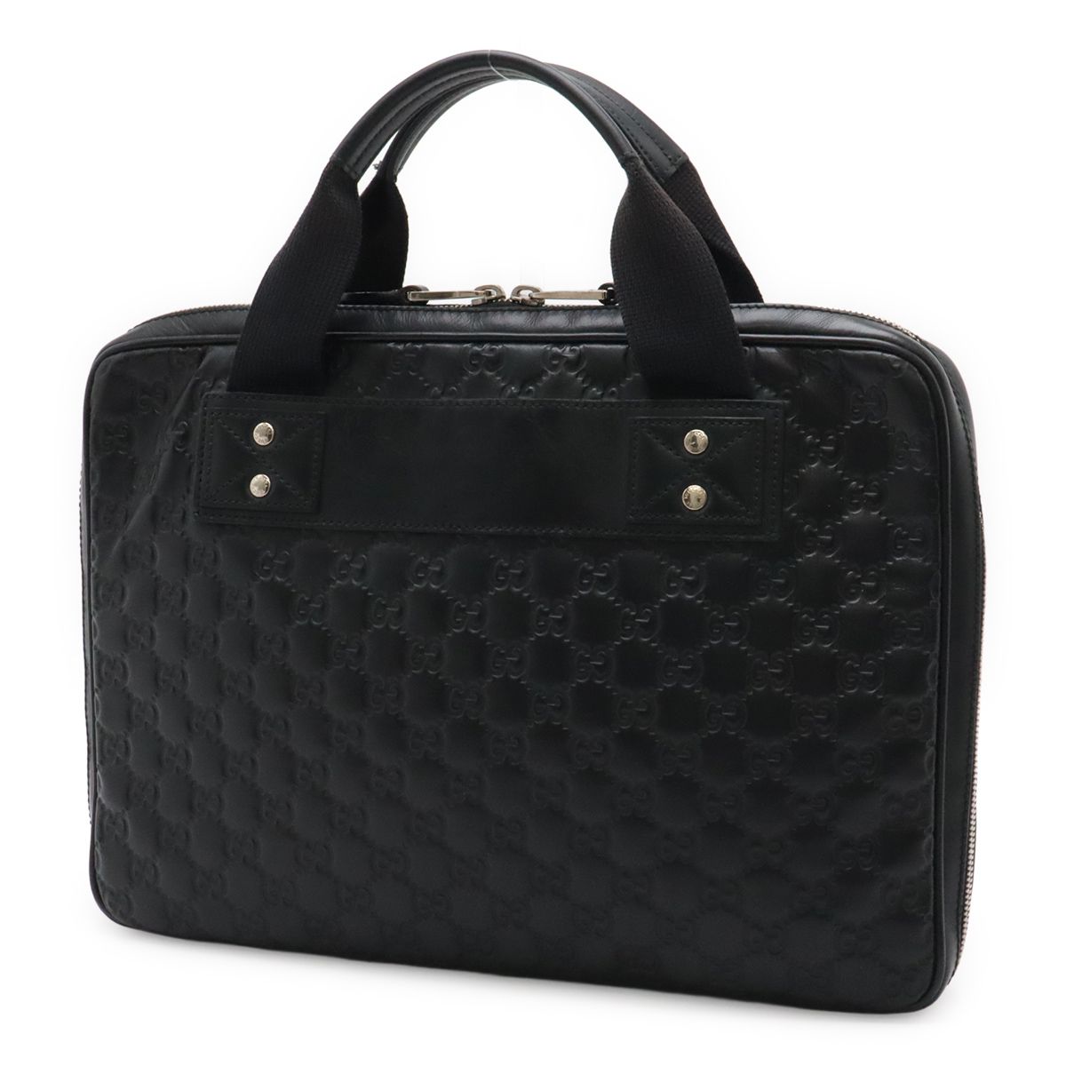 GUCCI グッチ グッチシマ ラバー PCケース ビジネスバッグ レザー