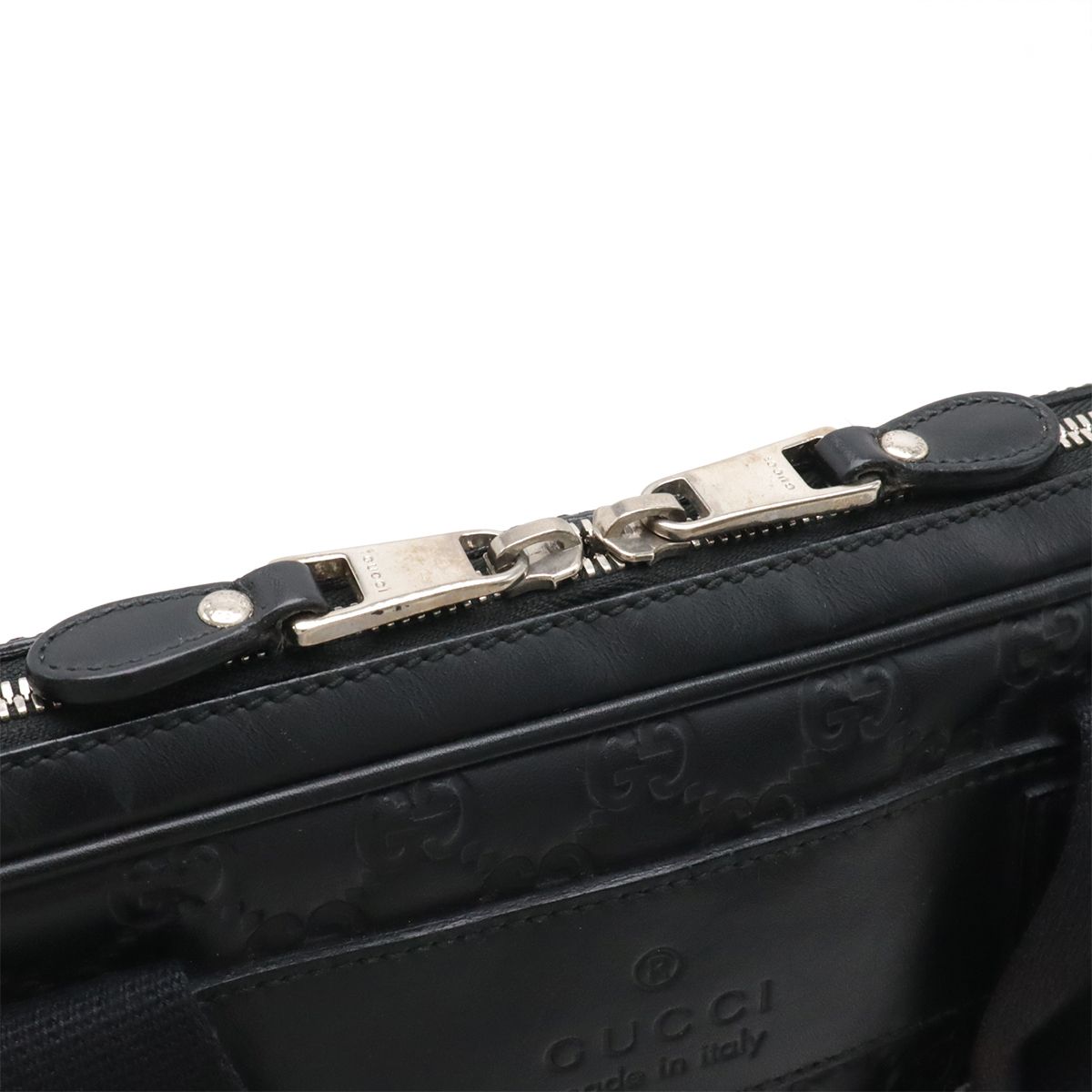 U*S様 GUCCI グッチ ラバーグッチシマ コンパクトジップ ラバーマルチケ GUCCI グッチ グッチシマ ラバー PCケース ビジネスバッグ レザー