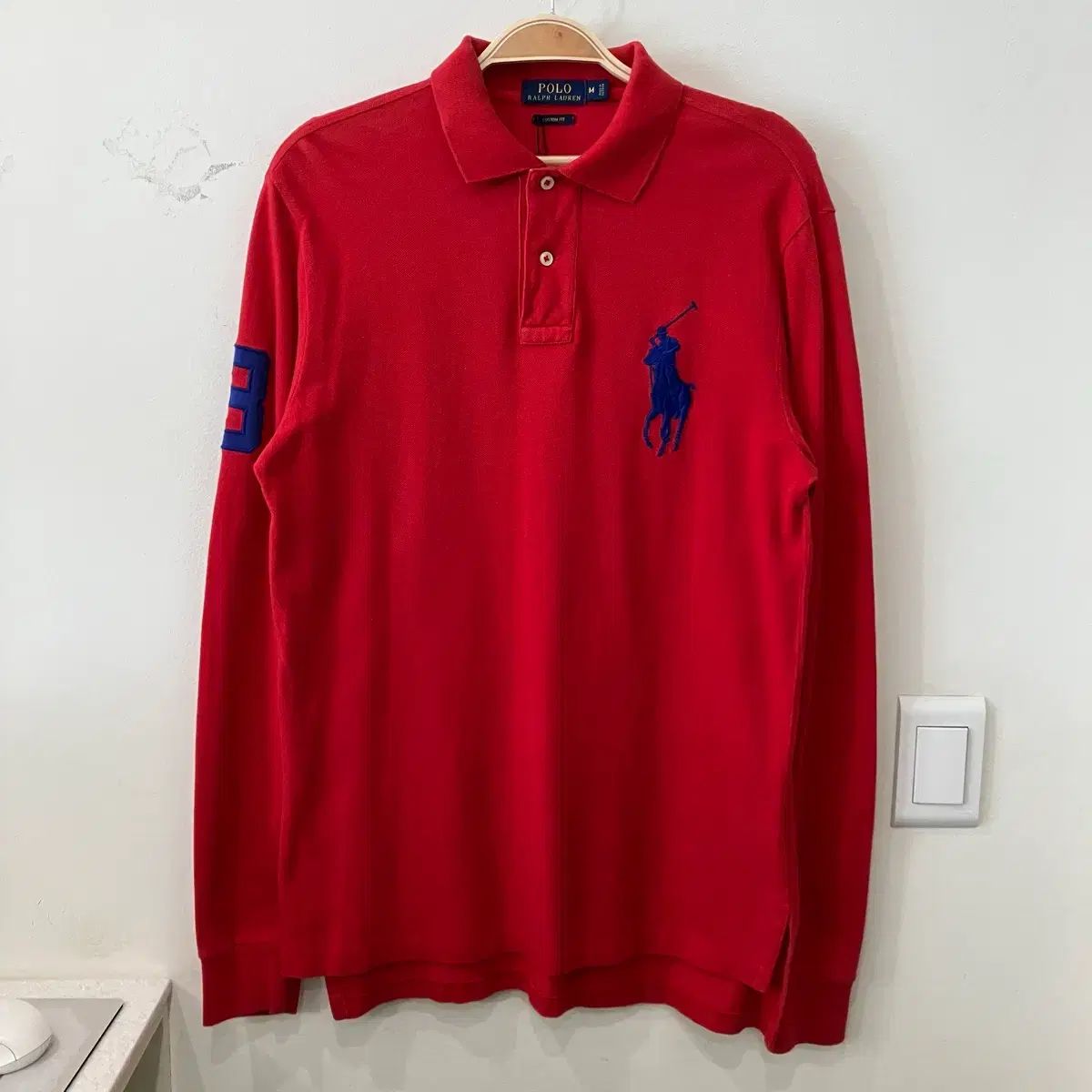 156 ポロ ビックポニー カラーTシャツ ロングスリーブ pk