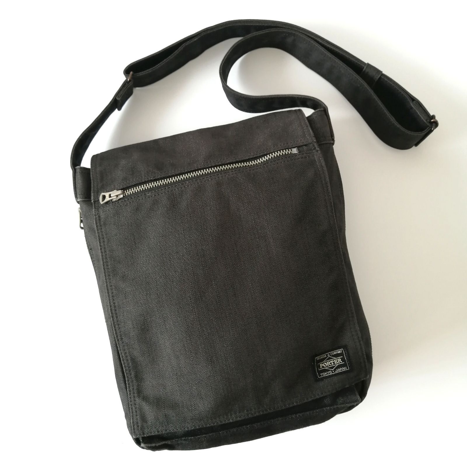 ポーター　ＰＯＲＴＥＲ　吉田カバン　ショルダーバッグ　デニム　ブラック　424
