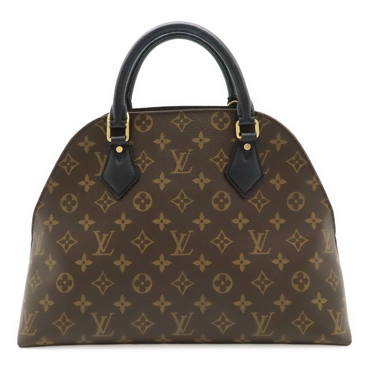 LOUIS VUITTON ルイ ヴィトン モノグラム アルマ バッグ イントゥー バッグ ハンドバッグ ノワール ブラック 黒 M41780 ストラップ欠品