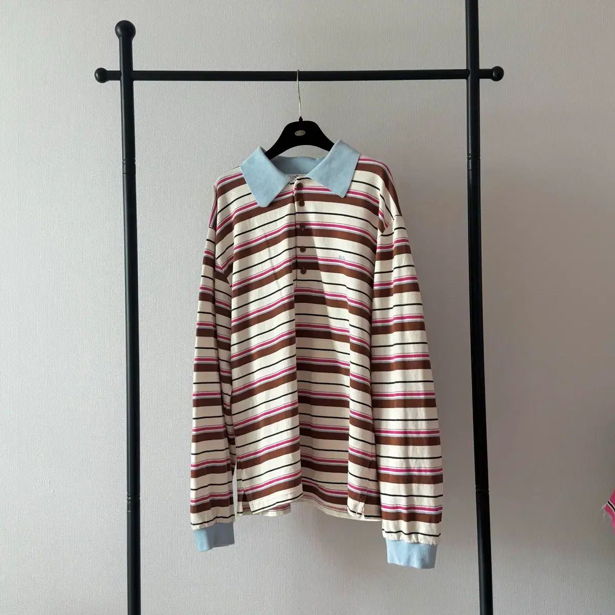 더브리드 the breathe ストライプ カラ Tシャツ 4,916円