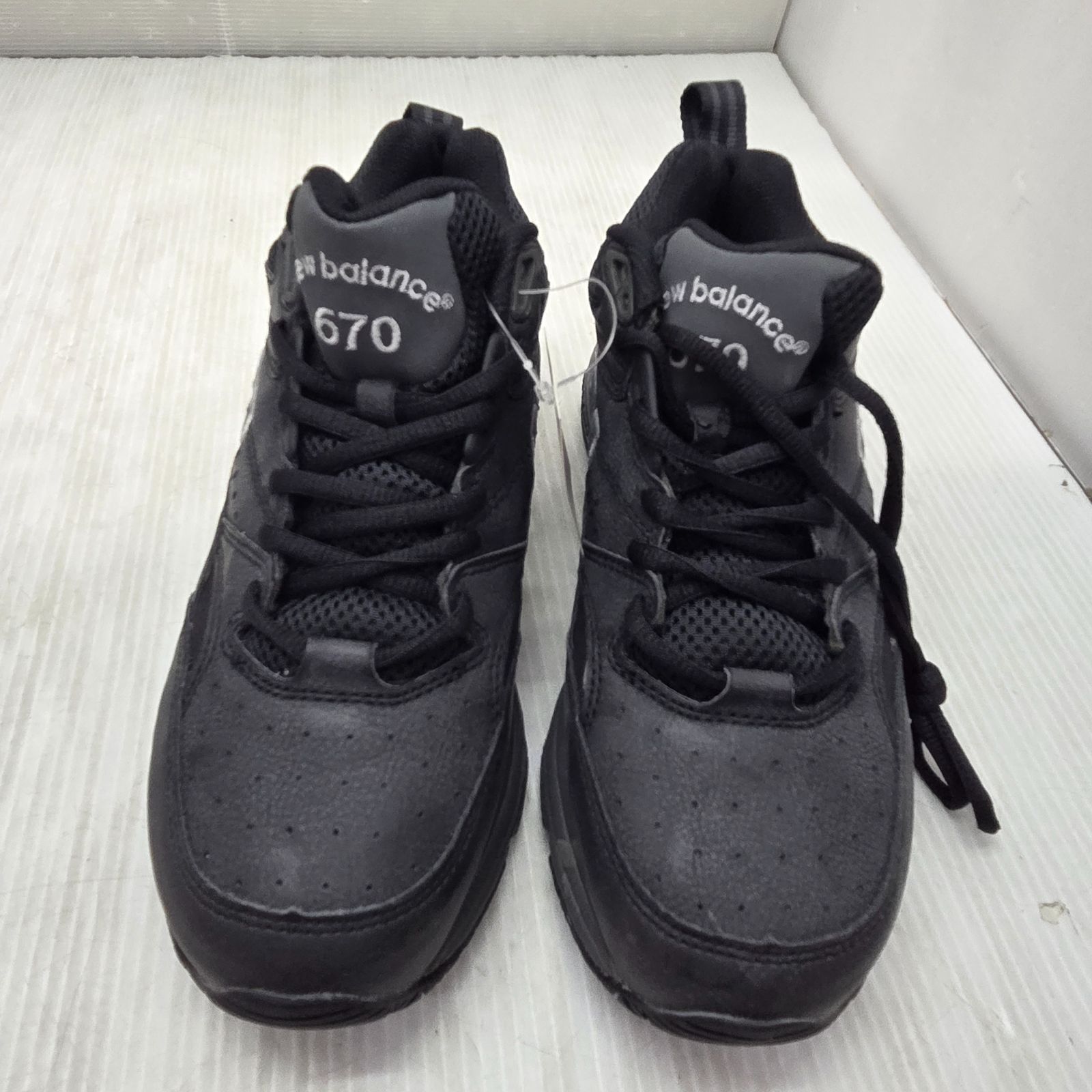 6 S04846 New Balance ニューバランス670 MX670BK スニーカー 靴 26.0cm メンズ レディース 未使用
