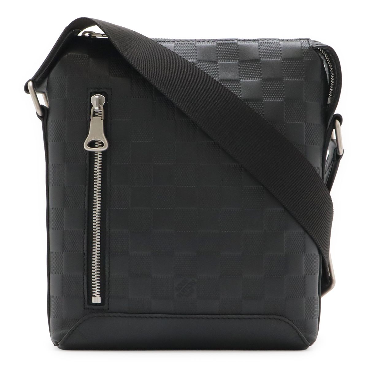 LOUIS VUITTON ルイ ヴィトン ダミエアンフィニ ディスカバリー メッセンジャーBB ショルダーバッグ 斜め掛け オニキス 黒 ブラック N42418