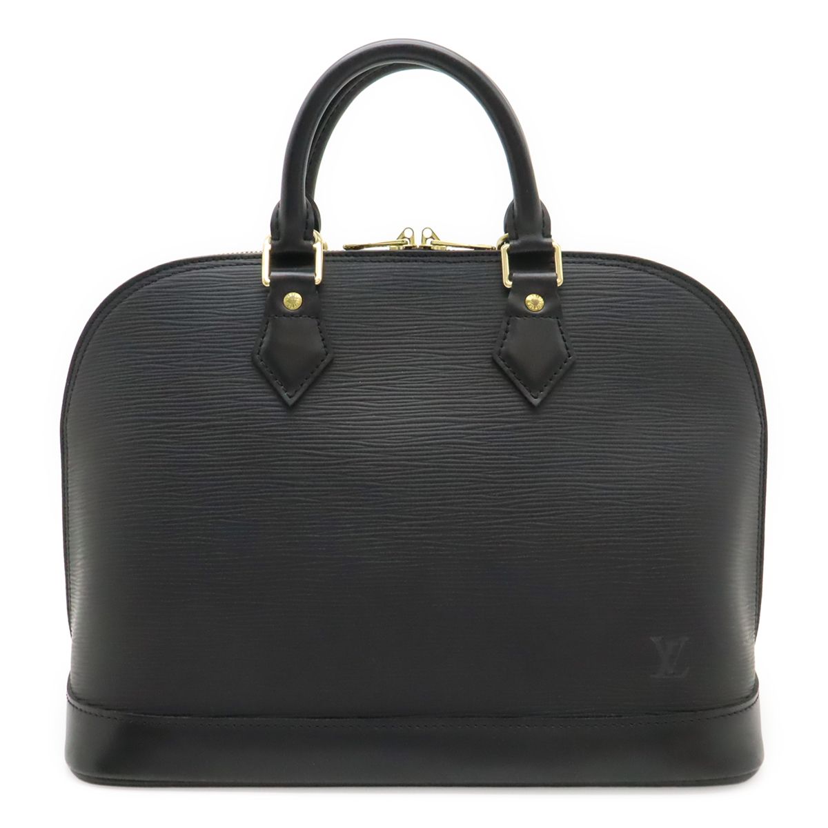 LOUIS VUITTON ルイ ヴィトン エピ アルマ ハンドバッグ レザー ノワール 黒 ブラック ゴールド金具 M52142